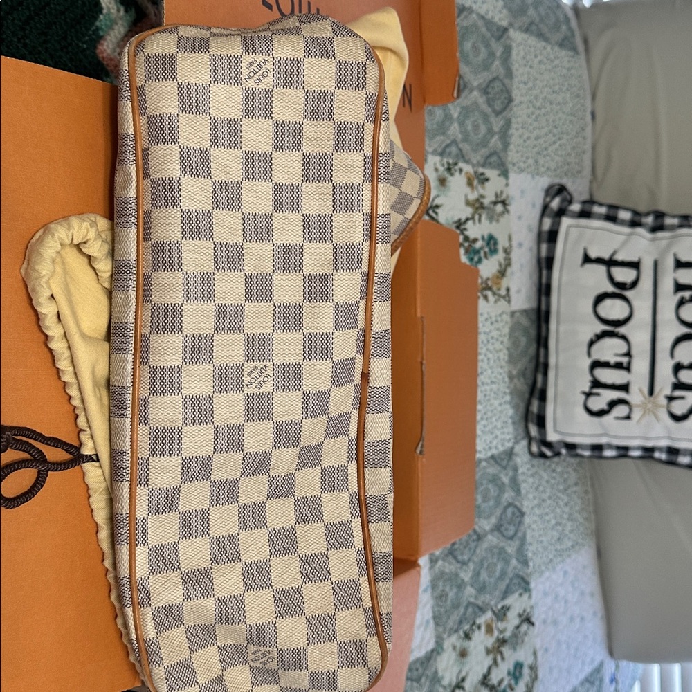 Louis Vuitton Damier Azur Delightful MM Pink - Picture 5 of 8